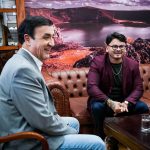 Grasso recibió a Marcos “Chino” Maidana, que valoró el respaldo del Municipio para la velada boxística en Río Gallegos
