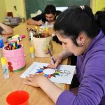 LOS ANTIGUOS : SE LLEVÓ A CABO EL TALLER DE ARTETERAPIA EN EL HOGAR DIURNO