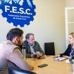 La diputada Moira Lanesan se reunió con el titular de la Federación Económica de Santa Cruz: “la situación de las PyME es crítica”