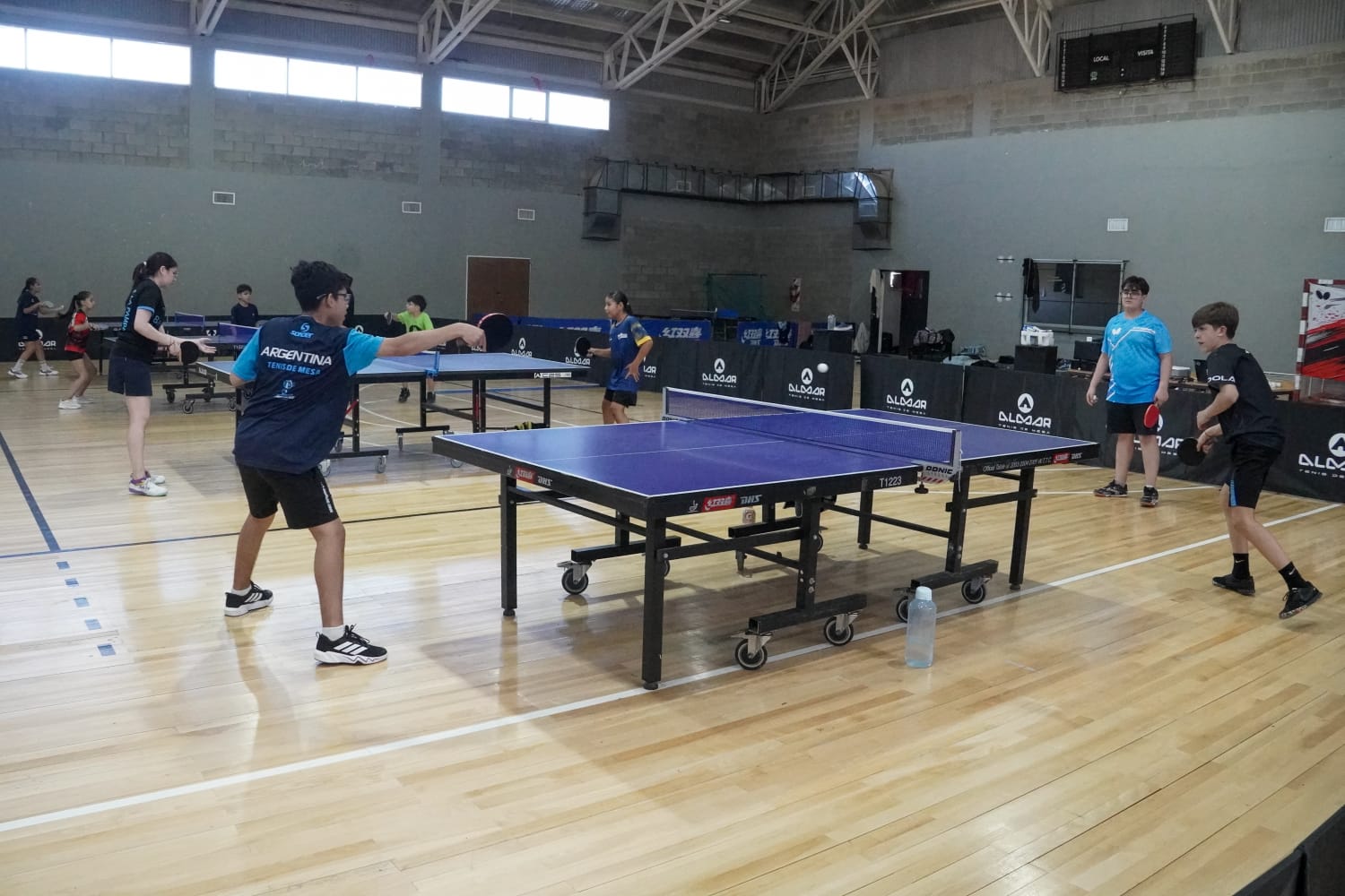 Río Gallegos potencia a sus deportistas: se realiza en la ciudad el Campus Intensivo de Tenis de Mesa