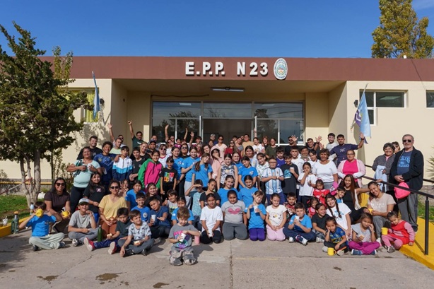 Jornada de atletismo promovió la actividad física y la vida saludable en Cañadón Seco