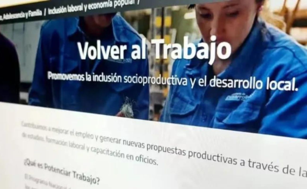 Ordenan al gobierno revertir el cierre del plan Volver al Trabajo