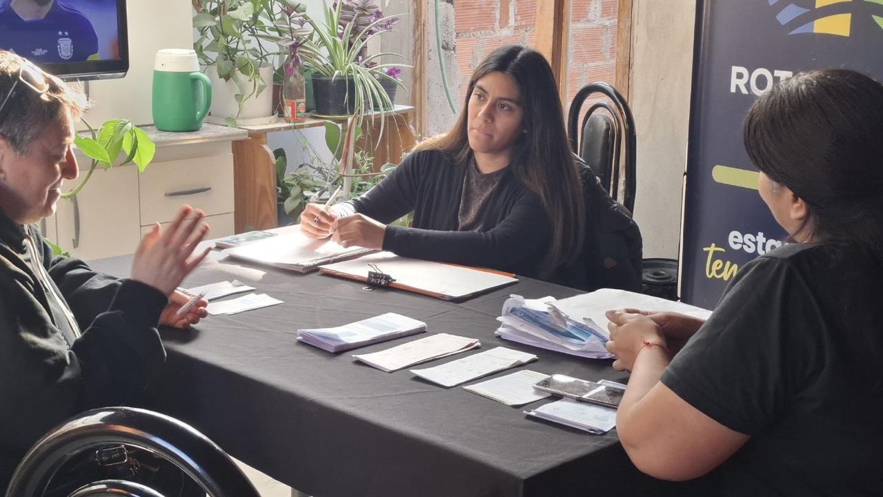 La Municipalidad de Caleta Olivia continúa con el relevamiento del Plan Invernal en barrios periféricos