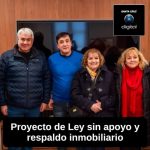 Respaldo municipal al reclamo inmobiliario contra la ley de Emergencia Habitacional