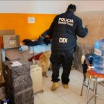 Realizaron controles con un can antidrogas en empresas de paquetería de Caleta Olivia