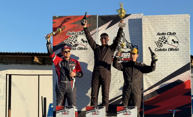 Se disputó el Gran Premio Municipalidad de Caleta Olivia de karting