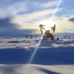 El temporal de nieve frenó la recuperación petrolera de Santa Cruz y llevó la producción a su nivel más bajo en un año