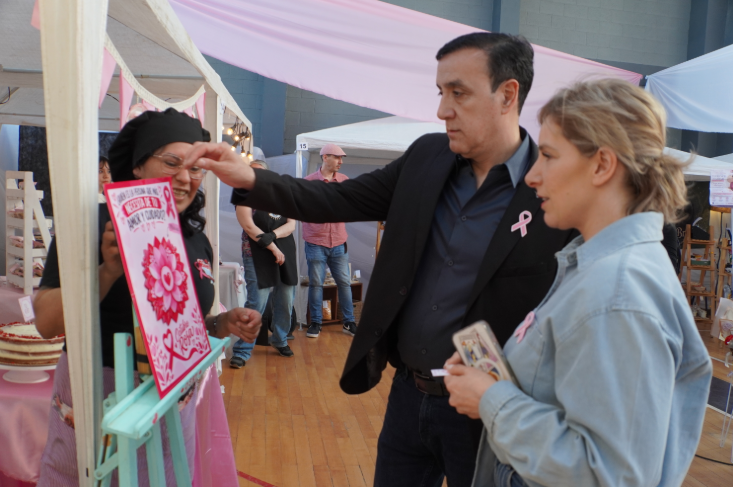 La Expo Rosa combina producción local, bienestar y prevención en Río Gallegos