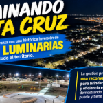 “Iluminando Santa Cruz”: el Gobierno Provincial avanza con una histórica inversión de 15 mil luminarias en todo el territorio