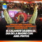 EL CALAFATE CELEBRA ESTE FIN DE SEMANA EL DÍA DE LA MADRE CON ABEL PINTOS