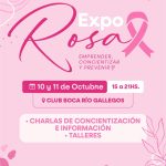 Se viene la “Expo Rosa”, con actividades de concientización, prevención y emprendimientos